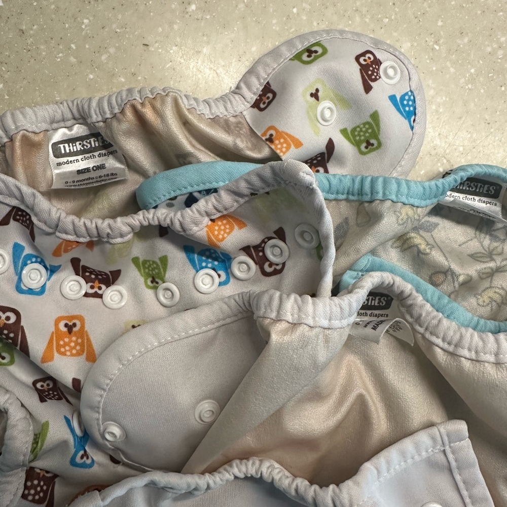 Thirsties duo wrap cloth diaper cover size one